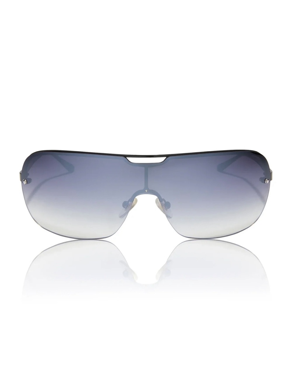 Dime Optics Gradient Blue Shield Sunglasses